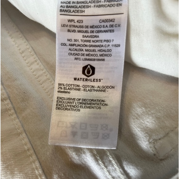 Levi’s size 12 - mid rise, skinny, cropped jeans in EUC - Picture 5 of 8